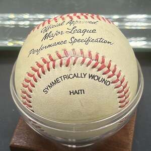 Rafael Palmeiro Autographed MLB Baseball, JSA Certified
